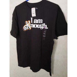 I Am Kenough Barbie Movie Black Short Sleeve T-shirt Size XL